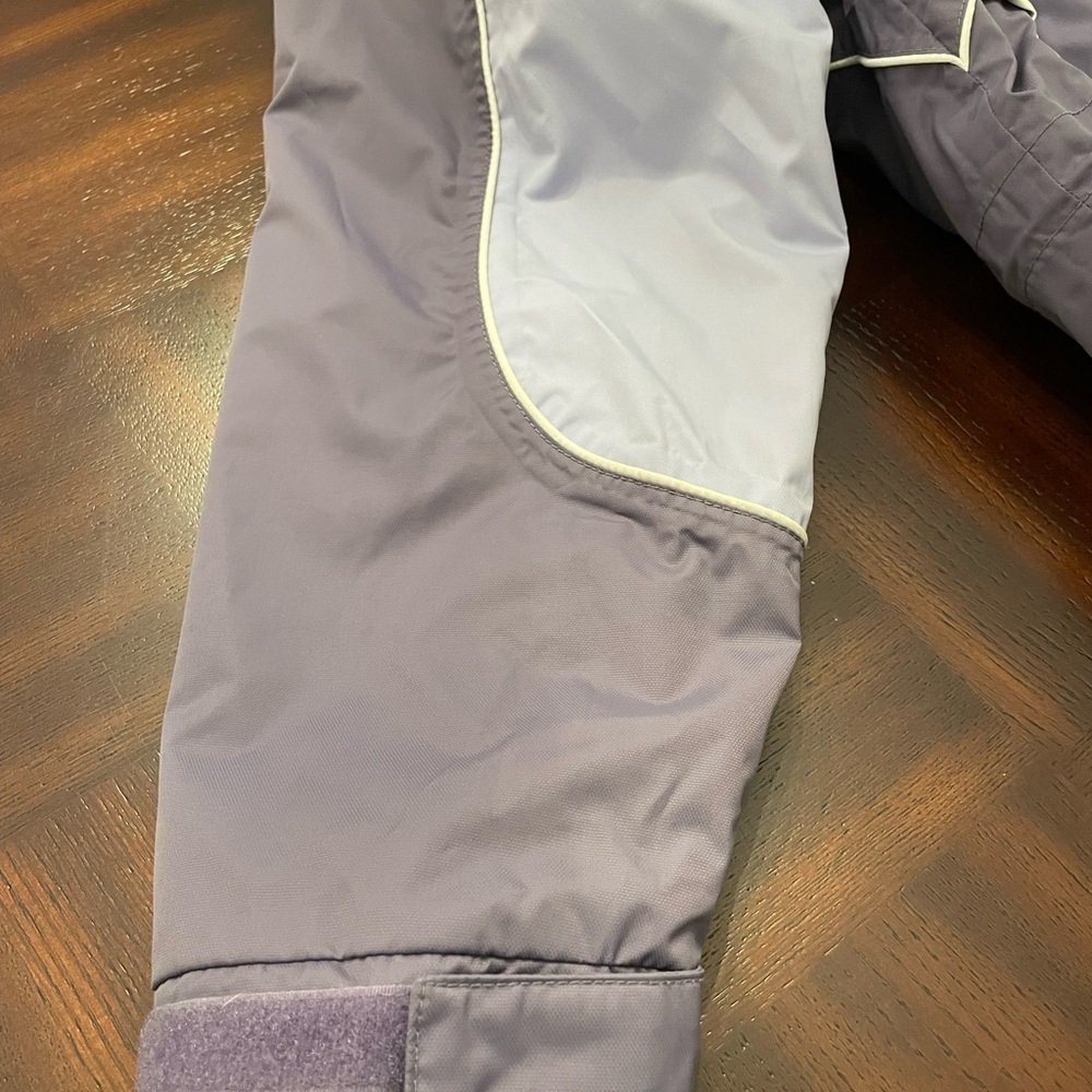 Quest women’s two tone purple/blue with white stripes hooded Ski Jacket size L - Picture 14 of 15